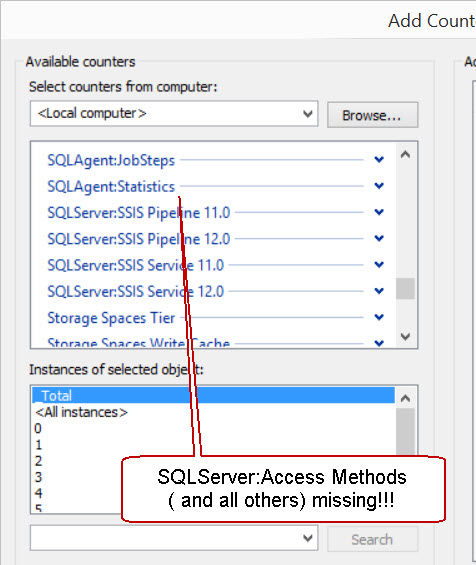SQL SERVER - Performance Counter Missing: How to Get Them Back? lodctr-01 