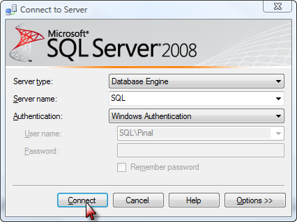 SQL SERVER - Interesting Observation of Logon Trigger On All Servers - Solution loginscreen 