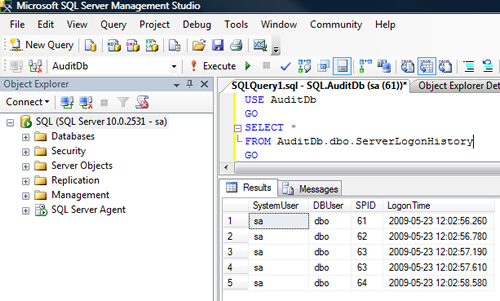 SQL SERVER - Interesting Observation of Logon Trigger On All Servers logintr3 