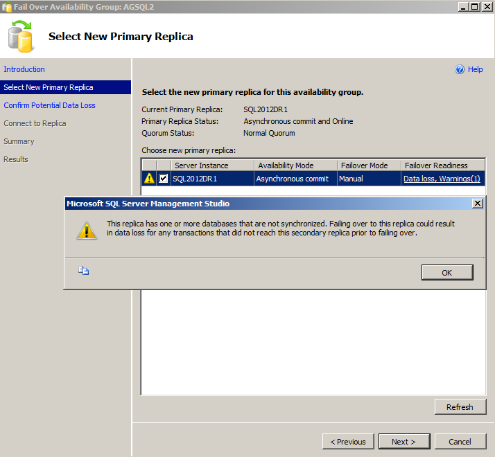 SQL SERVER - Planned and Unplanned Availablity Group Failovers - Notes from the Field #031 nff31-5 