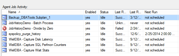 SQL SERVER - Dude, Where is the SQL Agent Job History? - Notes from the Field #017 nftf17-4 