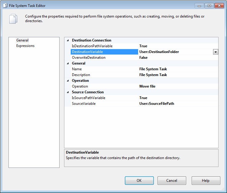 SQL SERVER - The Basics of the File System Task - Part 2 - Notes from the Field #075 notes-75-10 