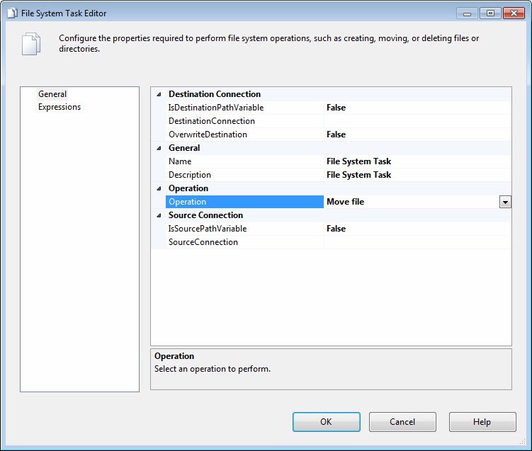 SQL SERVER - The Basics of the File System Task - Part 2 - Notes from the Field #075 notes-75-5 