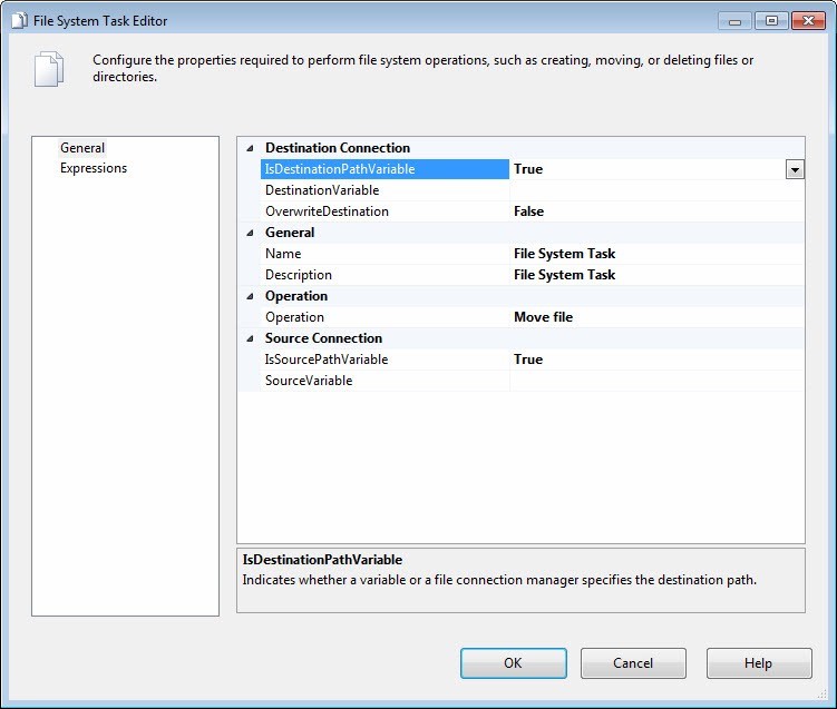 SQL SERVER - The Basics of the File System Task - Part 2 - Notes from the Field #075 notes-75-6 