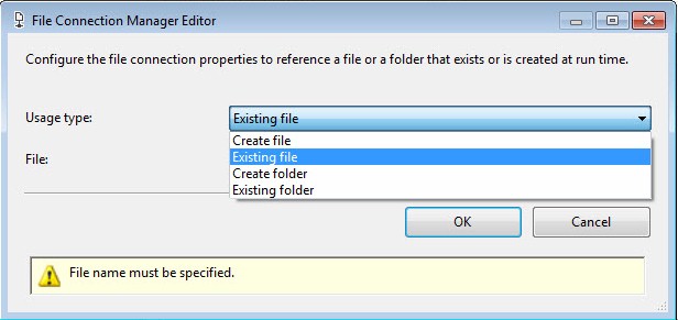 SQL SERVER - The Basics of the File System Task, Part 1 - Notes from the Field #071 image008 