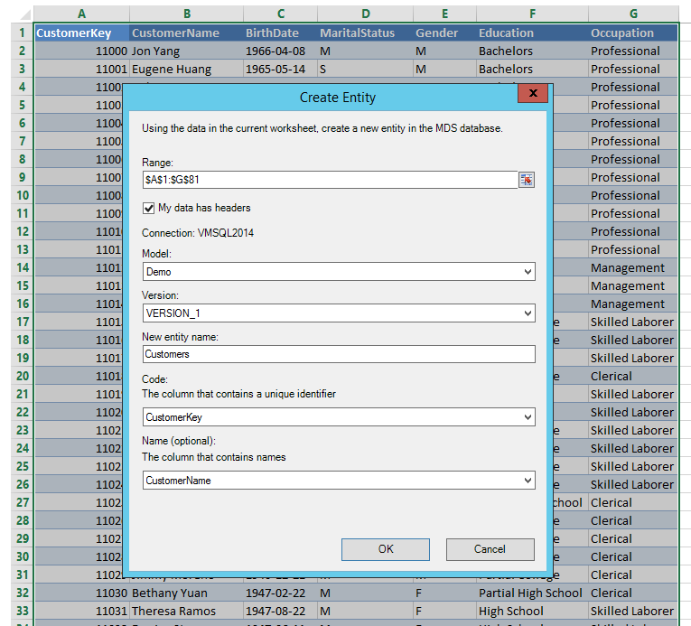 SQL SERVER - Adding Reference Data to Master Data Services - Notes from the Field #081 notes81-5 