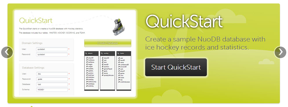 SQL - Quick Start with Admin Sections of NuoDB - Manage NuoDB Database 11 