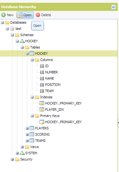 SQL - Quick Start with Explorer Sections of NuoDB - Query NuoDB Database 25 