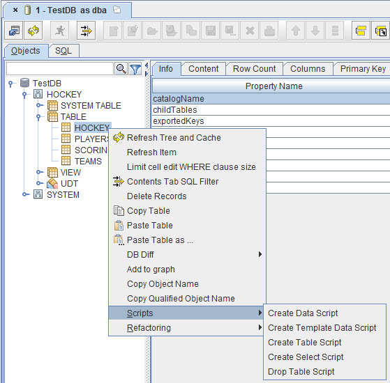 SQL - NuoDB and Third Party Explorer - SQuirreL SQL Client, SQL Workbench/J and DbVisualizer a9 