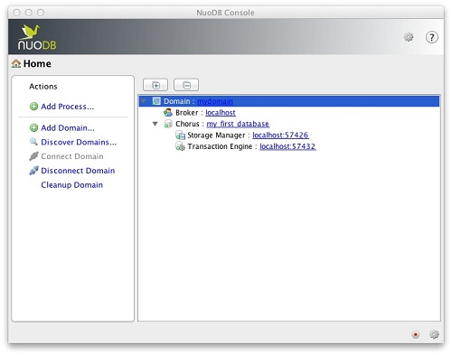 SQL SERVER - Follow up on Beginning NuoDB - Who will Benefit and How to Start - Part 2 nuodbconsole 