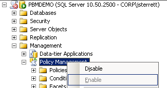 SQL SERVER - Tools for Proactive DBAs - Policy Based Management - Notes from the Field #012 policyfield1 