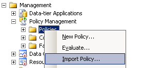 SQL SERVER - Tools for Proactive DBAs - Policy Based Management - Notes from the Field #012 policyfield2 