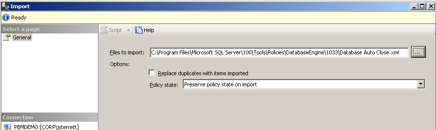 SQL SERVER - Tools for Proactive DBAs - Policy Based Management - Notes from the Field #012 policyfield5 