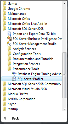 SQL SERVER - Introduction to SQL Server 2008 Profiler - Complete sql2008_profiler1 