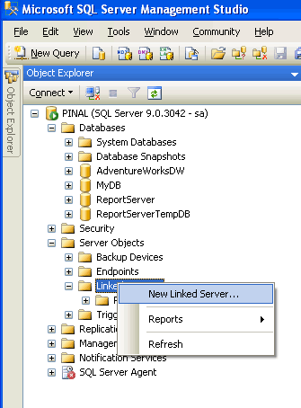 SQL SERVER - 2005 - Fix : Error : Msg 7411, Level 16, State 1 Server is not configured for RPC rpc0 