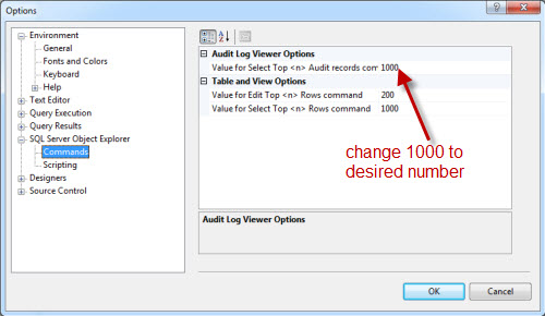 SQL SERVER - SELECT TOP Shortcut in SQL Server Management Studio (SSMS) shortcut1 