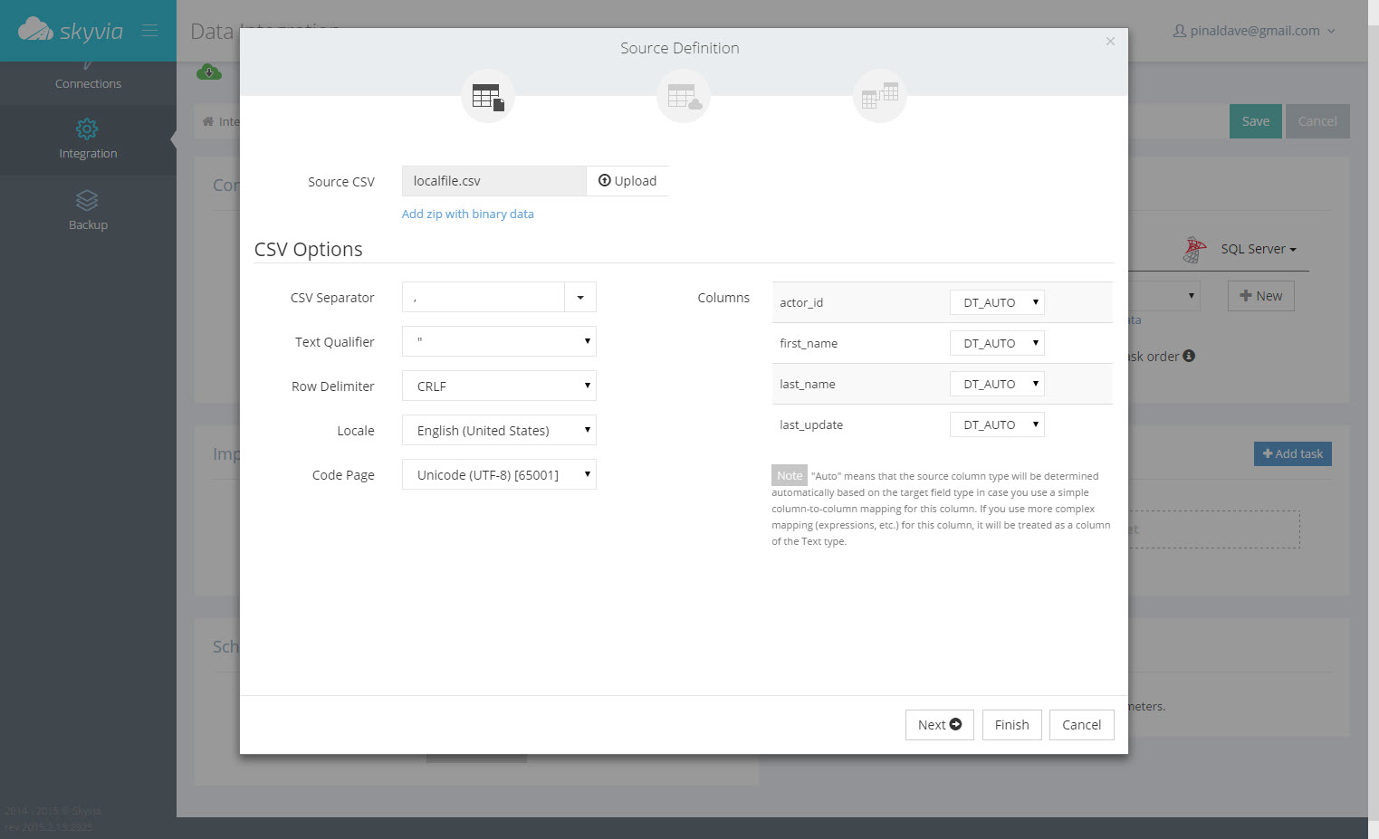 SQL SERVER - Cloud Based Data Integration Made Easy - A Real World Scenario 7 