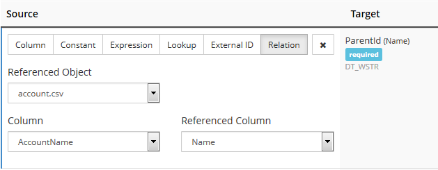 SQL SERVER - Integrate Your Data with Skyvia - Cloud ETL Solution relation-mapping 
