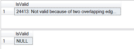 SQL SERVER - Validating Spatial Object as NULL using IsNULL spatialobject1 