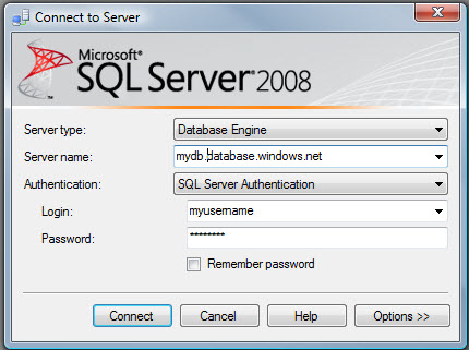 SQL SERVER - Fix : Error : Invalid object name 'sys.configurations'. (Microsoft SQL Server, Error: 208) sqlazure3 
