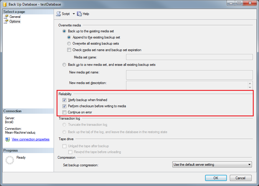 9 Things You Should be Doing with Your Backups - Backup Tips - SQL Server Backup Tips sqlbackup14-1 