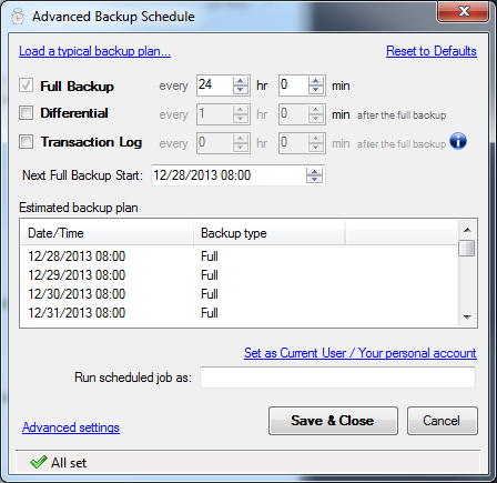 9 Things You Should be Doing with Your Backups - Backup Tips - SQL Server Backup Tips sqlbackup14-4 
