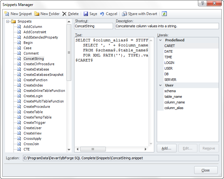 SQL SERVER - Writing SQL Queries Made Easy with dbForget SQL Complete ii05 