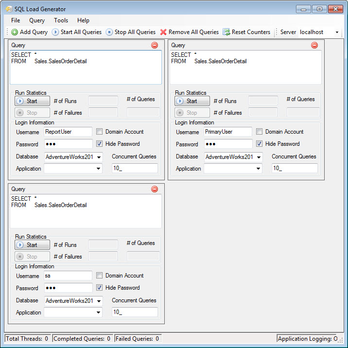 SQL SERVER - Load Generator - Free Tool sqlloadgen1 