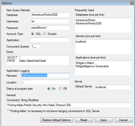 SQL SERVER - Load Generator - Free Tool sqlloadgen2 