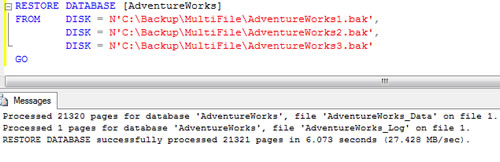 SQL SERVER - Mirrored Backup and Restore and Split File Backup - Introduction sql-mirrored-backup4 