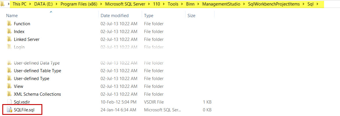 SQL SERVER - Customization of New Query in SQL Server Management Studio ssms-nq-02 