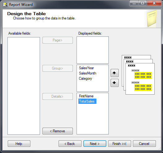 SQL SERVER - Create a Very First Report with the Report Wizard ssrs-4-6 
