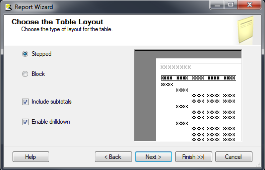 SQL SERVER - Create a Very First Report with the Report Wizard ssrs-4-7 