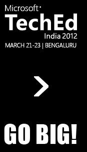 SQLAuthority News - TechED India 2012 - Bangalore - March 21-23, 2012 teched2012 