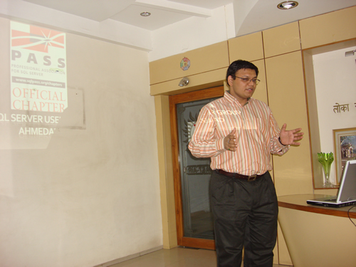 SQLAuthority Author Visit - Ahmedabad SQL Server User Group Meeting - November 2008 UGnov 
