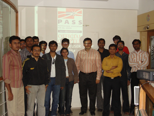 SQLAuthority Author Visit - Ahmedabad SQL Server User Group Meeting - November 2008 UGnov8 