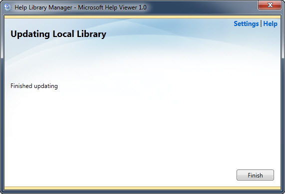 SQL SERVER - Manage Help Settings - CTRL + ALT + F1 updatehelp3 