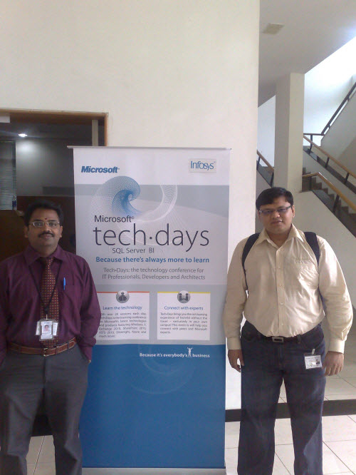 SQLAuthority News - Notes from TechDays 2009 at Infosys, Bangalore infosys4 