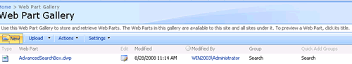 SQLAuthority News - SharePoint - Steps To Create A Custom WebPart - Deploy It SharePoint Site step14 