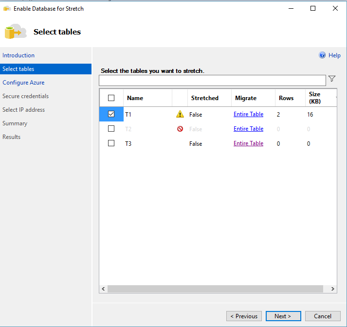 SQL SERVER 2016 - How to Use SQL Server 2016 – Stretch Database - Notes from the Field #127 127-5 