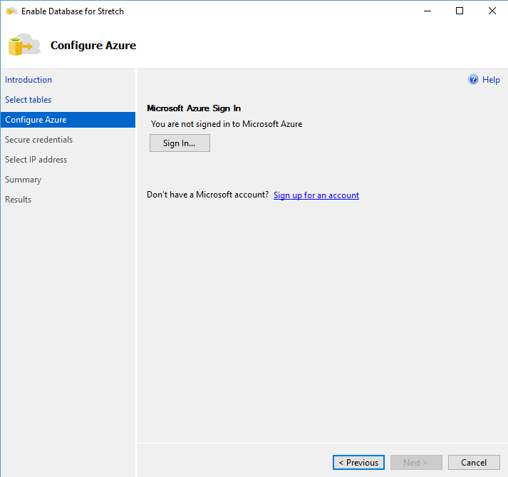 SQL SERVER 2016 - How to Use SQL Server 2016 – Stretch Database - Notes from the Field #127 127-7 