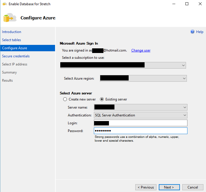 SQL SERVER 2016 - How to Use SQL Server 2016 – Stretch Database - Notes from the Field #127 127-8 