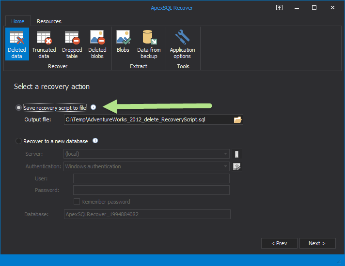 SQL SERVER - How to Recover Truncated or Deleted Data When a Database Backup is or is not Available apexrecover12 