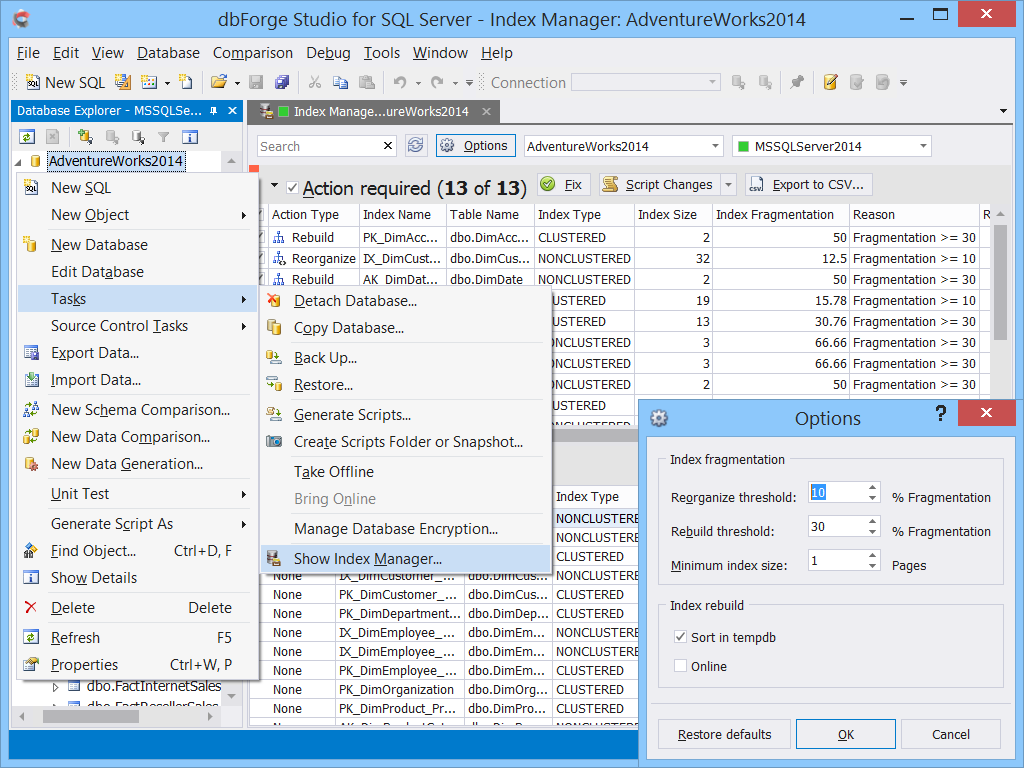 dbForge Studio for SQL Server - Ultimate SQL Server Manager Tool from Devart dbforge3 