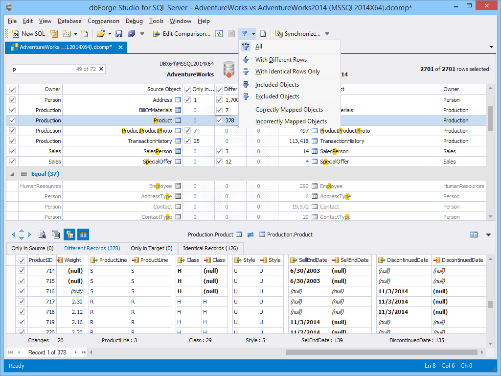 dbForge Studio for SQL Server - Ultimate SQL Server Manager Tool from Devart dbforge9 