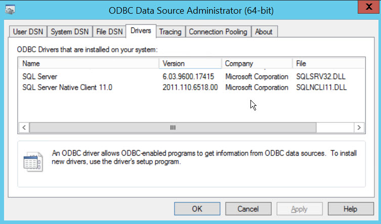 SQL SERVER - Unable to bring resource online. Error - Data source name not found and no default driver specified ds-03 