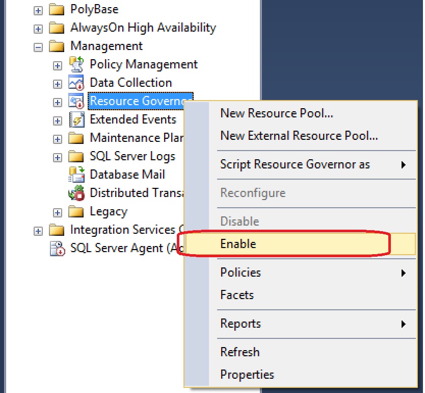 SQL SERVER - Error - Disallowing page allocations for database 'DB' due to insufficient memory in the resource pool insufficent-memory-02 