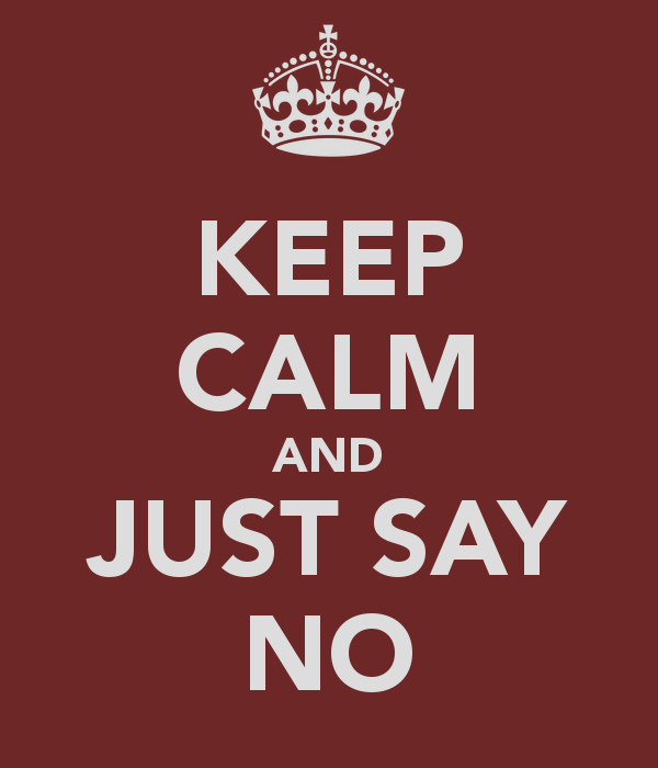 "I Don't Know" - DBAs Should Learn to Use This Phrase - Notes from the Field #119 keep-calm-and-just-say-no 