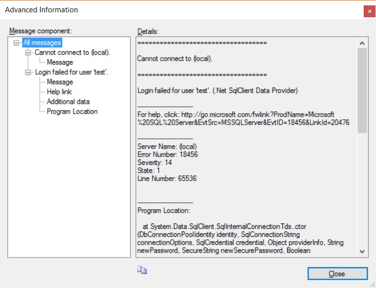 SQL SERVER - FIX Error 18456, Severity: 14, State: 5. Login failed for user login-failed-18456-02 