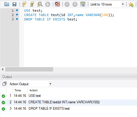 MySQL - How to Drop Table If Exists in Database? mysql-drop1 
